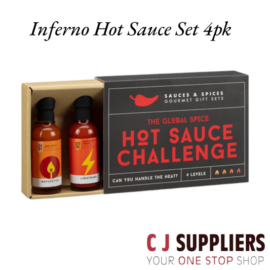 Hot Sauce Challenge Set 4pk