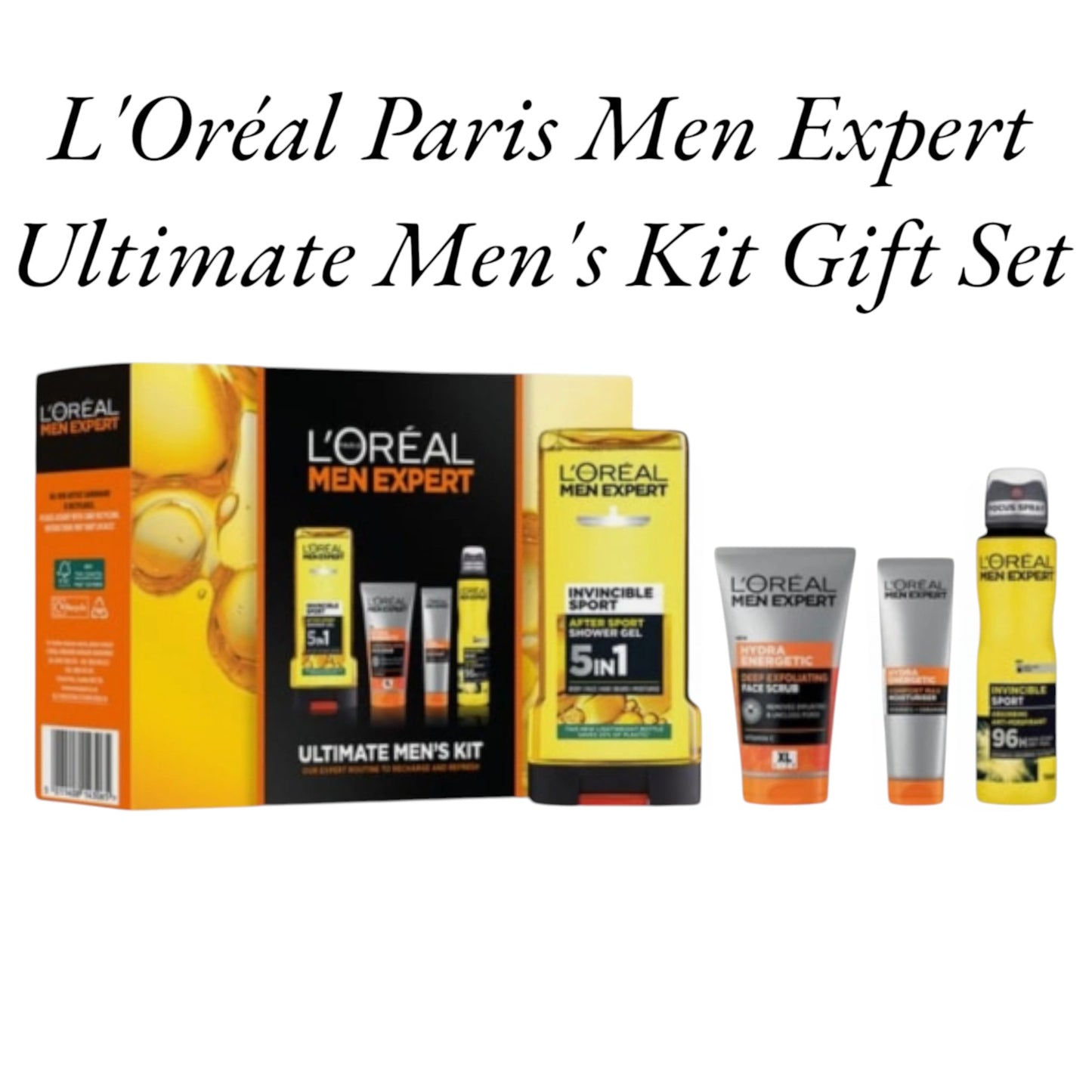 L'Oréal Paris Men Expert Ultimate Men's Kit Gift Set (RRP 20.00)