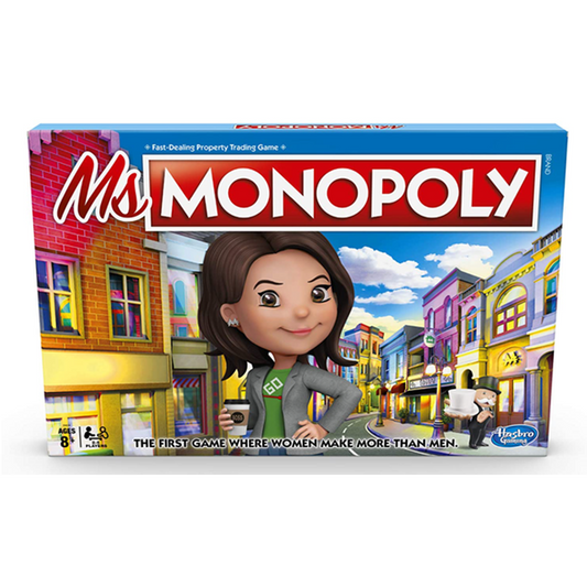 MS Monopoly Board Game First Game Where Women Make More Than Men