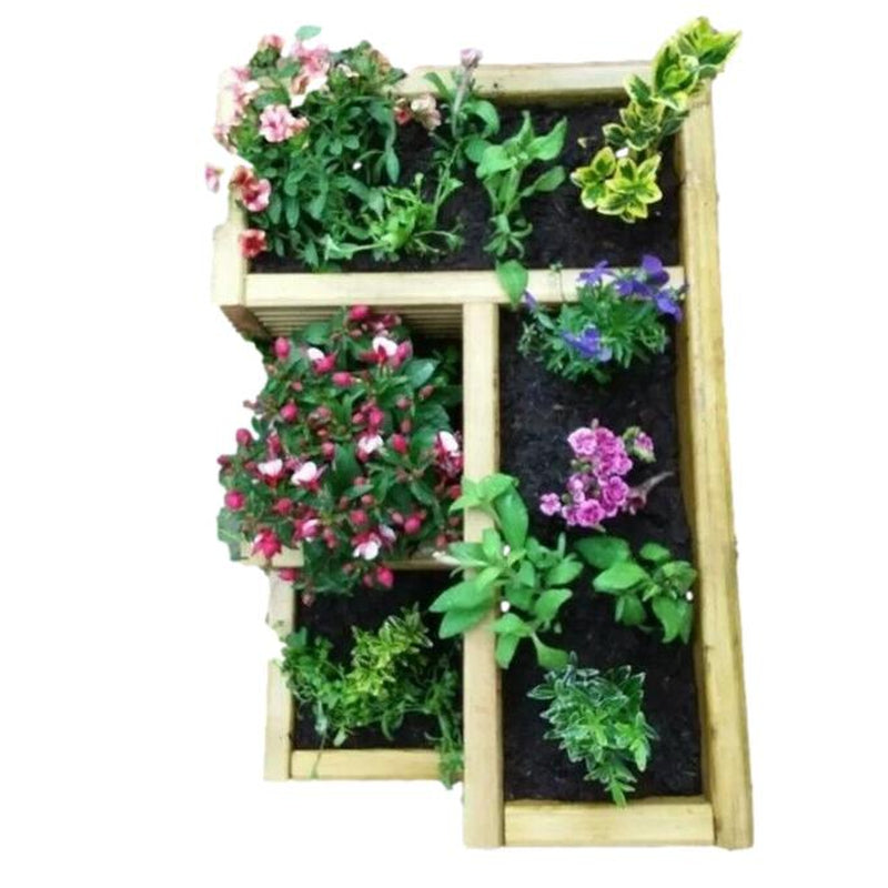 Deluxe Decking Planter 3 Tier Handmade High Quality