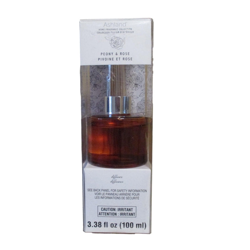 Ashland - Oil Scented Reed Diffuser - 100ml - (Peony & Rose) – CJ Suppliers