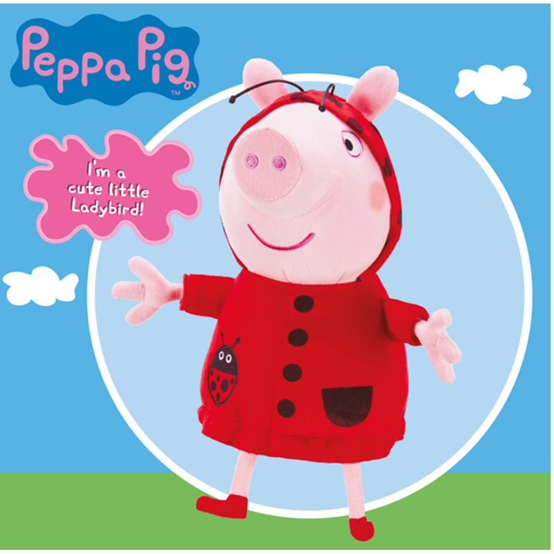 Peppa Pig Plush Toy Ladybird CJ Suppliers