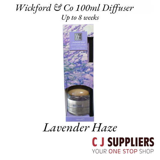 Wickford & Co - "Lavender Haze" -  Reed Diffuser Luxury Fragrance 100ml