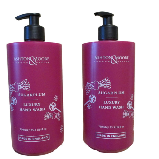 Ashton & Moore London Design - SUGARPLUM  - Luxury Hand Wash 2 x 750ml Hand Wash