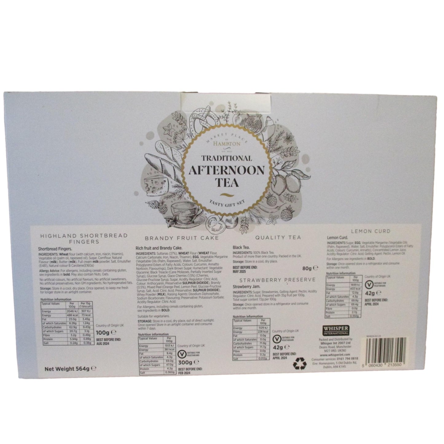 Market Place By Hampton Traditional Afternoon Tea Gift Set