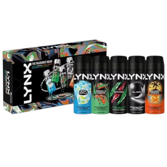 Lynx Fragrance Squad Set 5 x Protection Body Spray