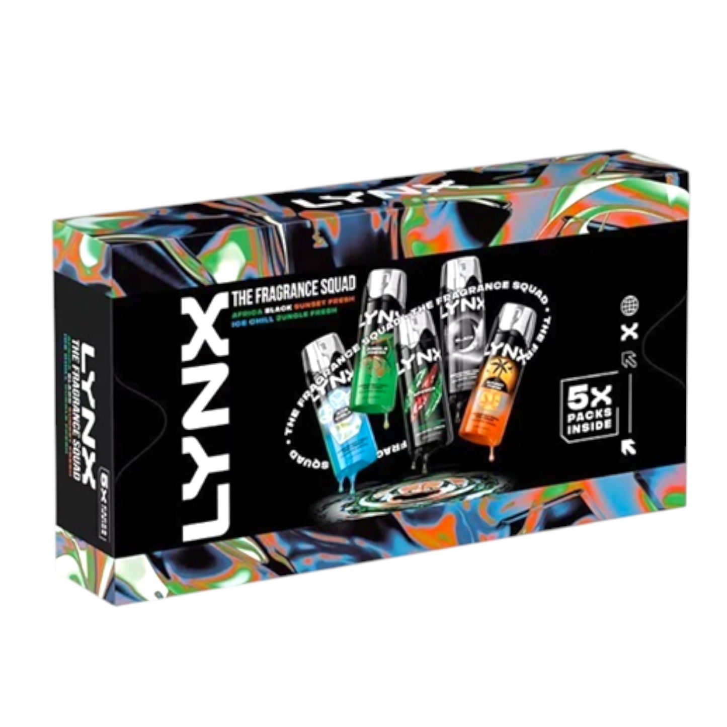 Lynx Fragrance Squad Set 5 x Protection Body Spray