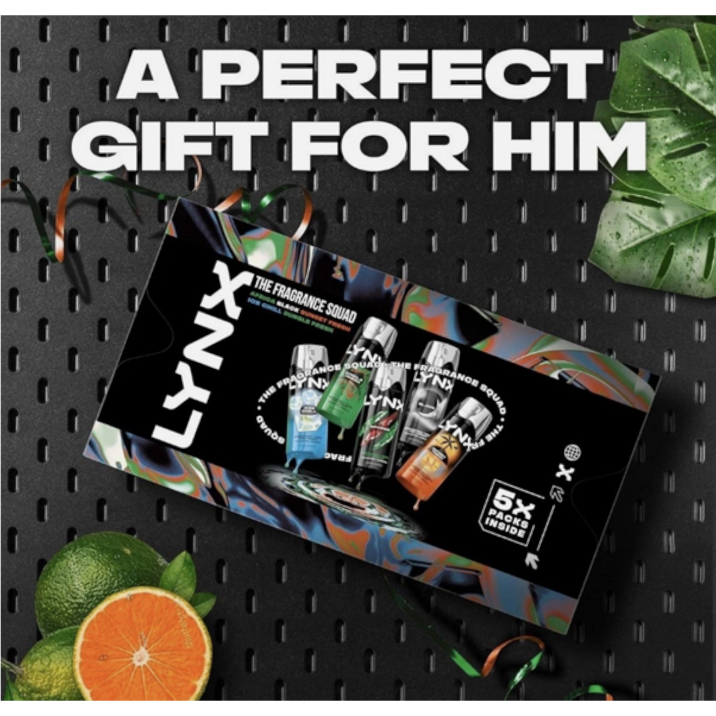 Lynx Fragrance Squad Set 5 x Protection Body Spray