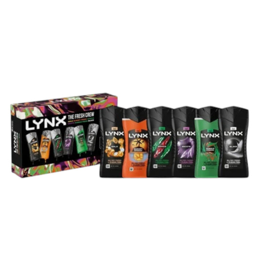 LYNX 5 Body Wash THE FRESH CREW Collection Gift Set